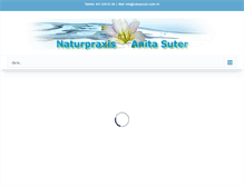 Tablet Screenshot of naturpraxis-suter.ch